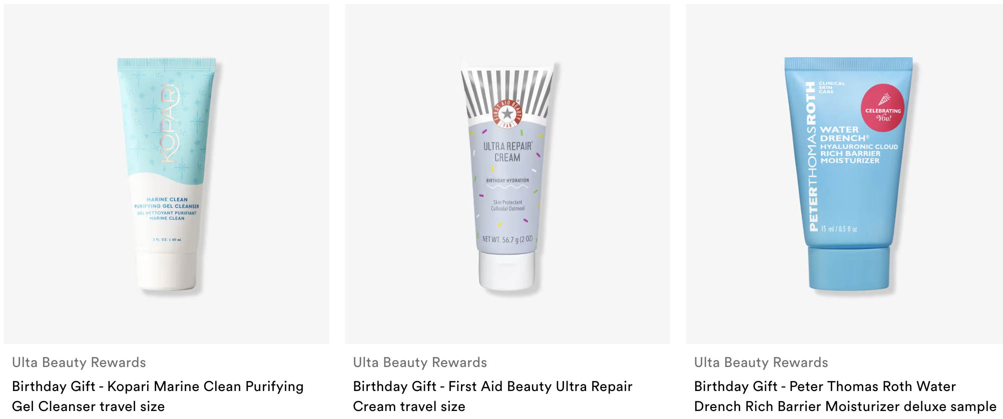 Sephora & Ulta 2025 Free Birthday Gifts Gift With Purchase